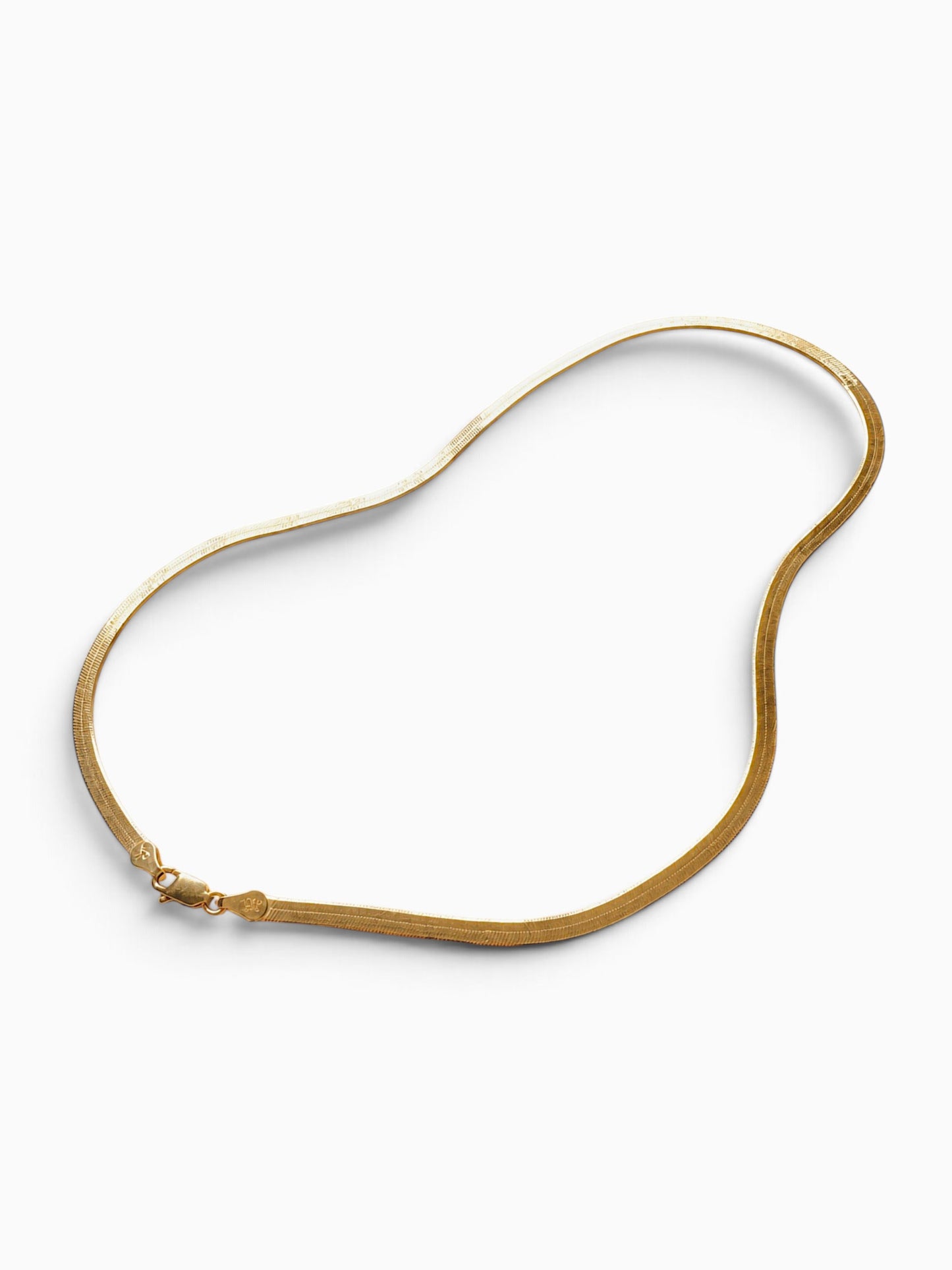 Cadena Plana (Oro)