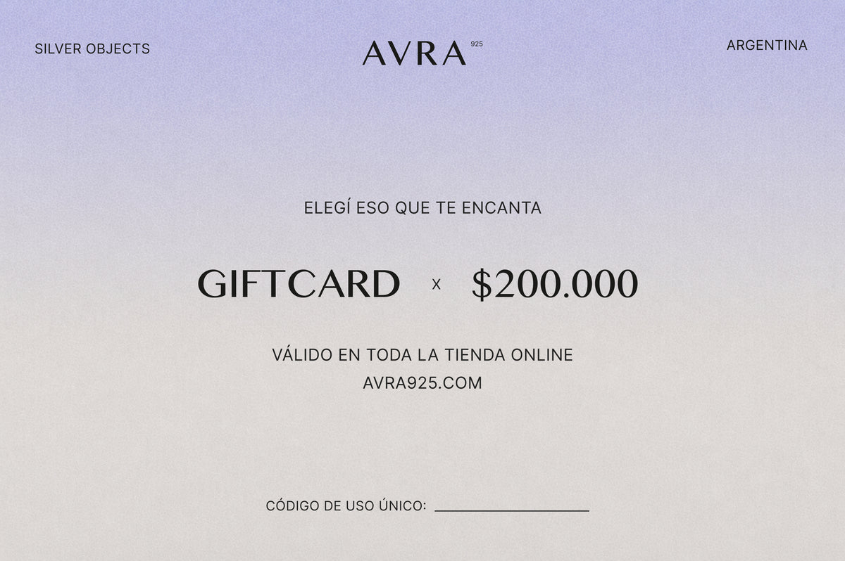 Gift Card AVRA